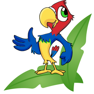 parrot-frame